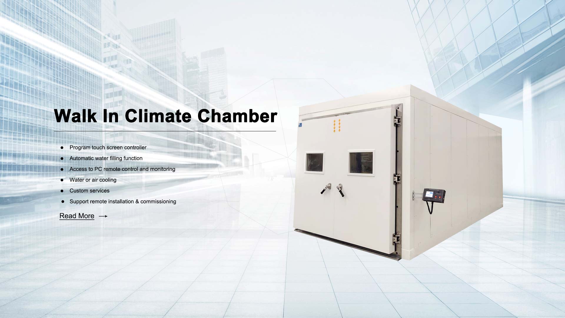 Walk in climate chamber/Drive in chamber/Stability chamber